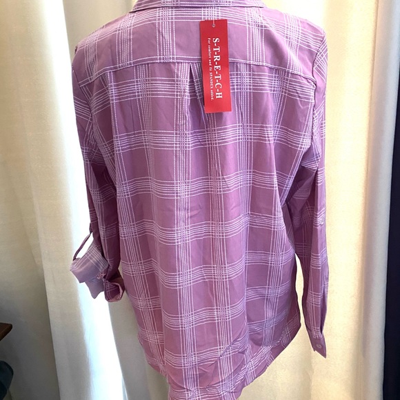 CATHY Pink/White  Long sleeve top 🌸🌸🌸 - Picture 2 of 10